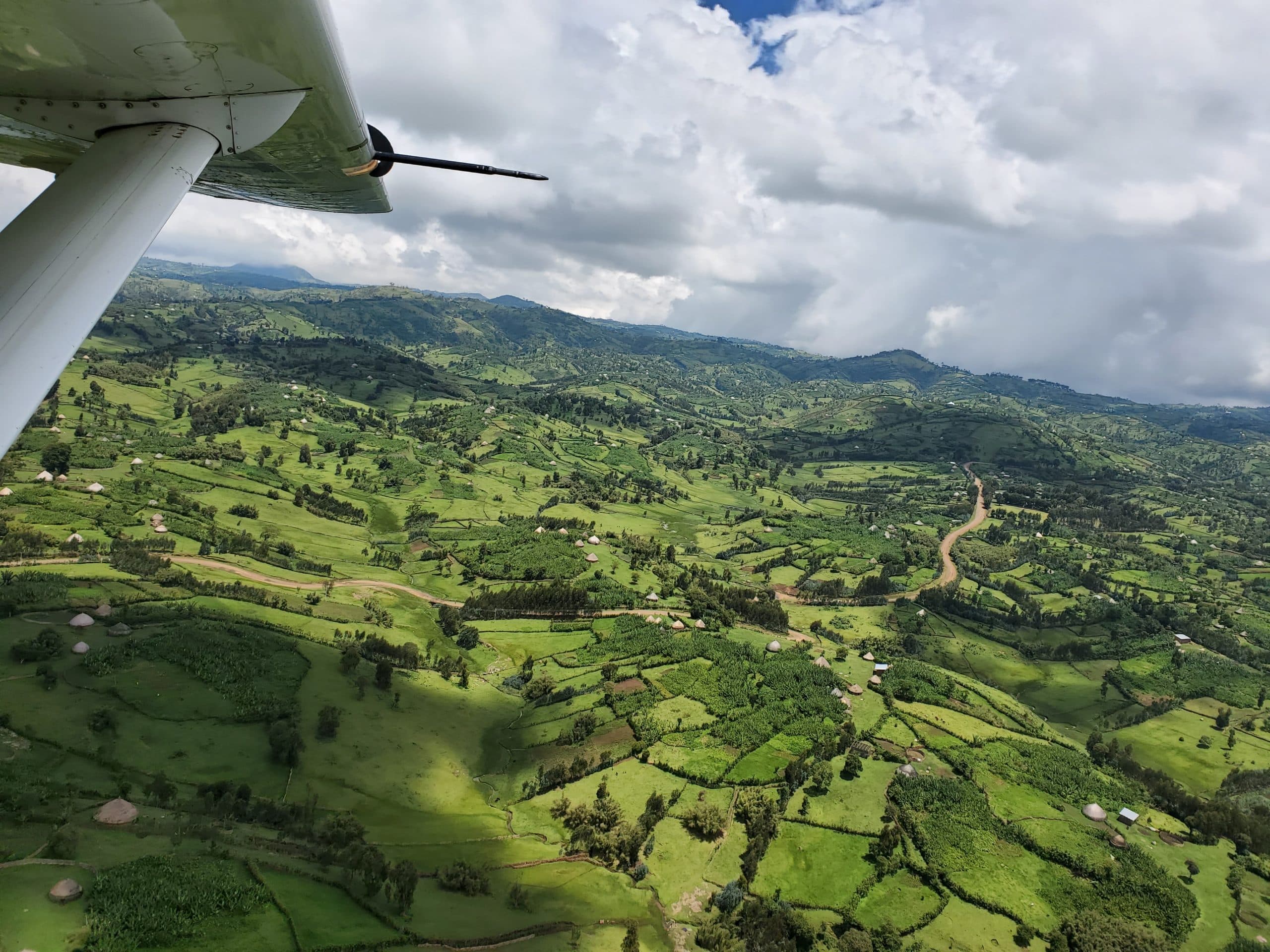 Aerial survey equipment